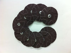 10 Overlap Slotted Discs 3 1/4
