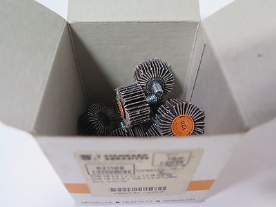 Standard Abrasives 621108 Flap Wheels EZ 120 1 x 1/2 x 1/4-20 Qty10 Brand New