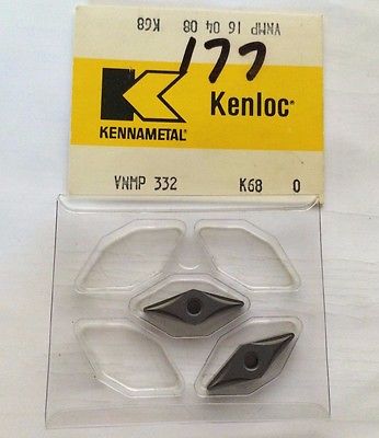KENNAMETAL KENLOC VNMP 332 K 68 16 04 08 Lathe Carbide 2 Inserts Mill Cut-Off