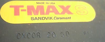 SANDVIK Coromant T-Max CXCOR 20 - 5D Carbide Inserts Lathe Tool Holder New