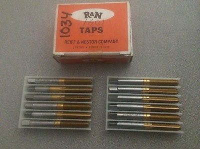 Reiff Nestor R&N ThreadFormer HSS Standard Bott Tap 12 Pcs 1/4 - 28 BH-5 THD 6-N
