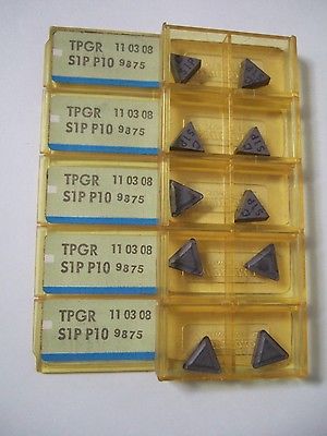 SANDVIK Coromant TPGR S1P P10 Lathe Carbide Inserts 10 Pcs New
