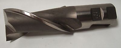 BRUBAKER Tool HSS End Mill 1-1/2" 2 Flute HNA, 1-1/4" Diameter Shank BRAND NEW