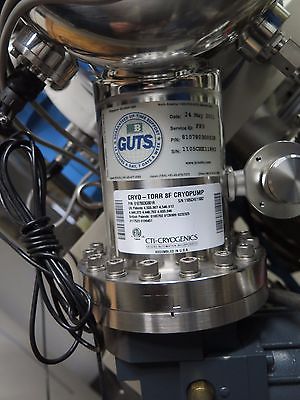 CTI CRYOGENICS CRYO TORR 8F CRYOPUMP System With ULVAC D-330DK Vacuum Pump