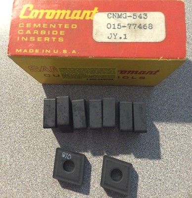 SANDVIK Coromant CNMG 543 015 77468 Lathe Carbide Inserts 9 Pcs New
