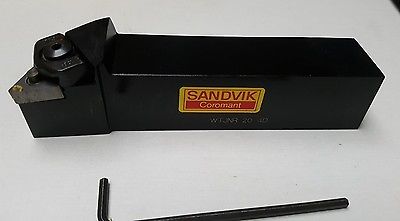 SANDVIK COROMANT WTJNR 20 4D Carbide Inserts Lathe Tool Holder New