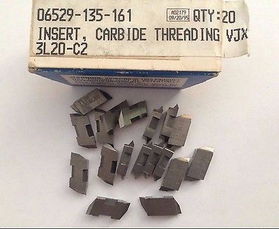 TGI USA Made TLJK C2A 3008 L20 Lathe Grooving Carbide Inserts 18 Pcs Tools New