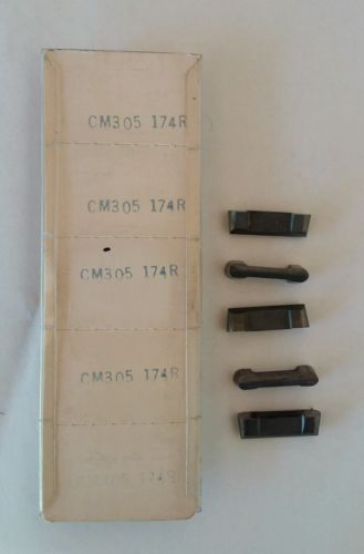 5pcs CM305 174R Carbide Inserts Grooving New