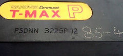 SANDVIK COROMANT PSDNN 3225P 12 Carbide Inserts Lathe Turning Tool Holder New