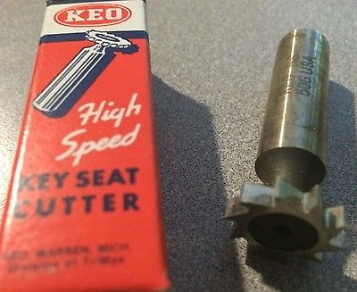 KEO High Speed 506 Woodruff Key Seat Cutter 3/4" x 5/32" x 2 5/32" Brand New
