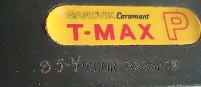 SANDVIK Coromant PCLNR 3225P 12 Carbide Inserts Lathe Tool Holder New