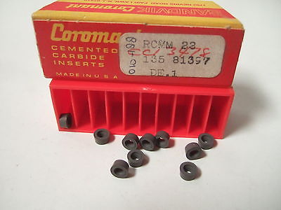 SANDVIK Coromant RCMM 22 135 81397 Lathe Carbide Inserts 10 Pcs New