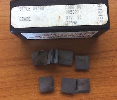 10 Pcs RTW S43BD 085377 27448 Carbide Inserts Lathe Mill Milling Tools New