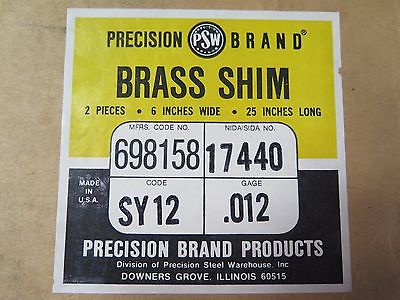 Precision Brand 6 x 25