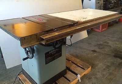 Delta 34-802 Unisaw 10" Tilting Arbor Table Saw Wood