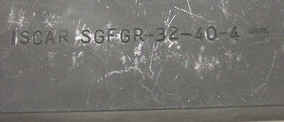 ISCAR SGFGR 32-40-4 Indexable Turning Grooving Cut Off Self Grip Tool Holder New