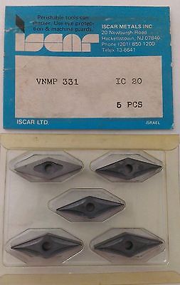 ISCAR VNMP 331 IC 20 Carbide Inserts 5 Pcs Turning Lathe Tools Mill New