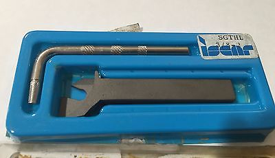 ISCAR SGTHL 3/8"- 2 Self Grip Tool Holder Carbide Inserts Turning Grooving New