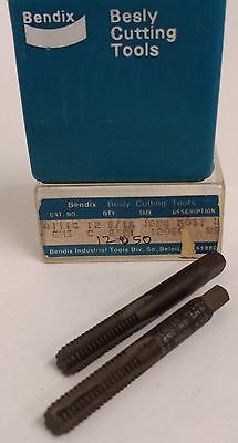 Lot of 2 Besly Tap 5/16-18NC HS GH5 C1 4 FLUTE BOTTOM BRAND NEW MADE IN THE USA
