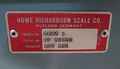 Magna Weigh Vintage Large 150 LBS Scale Howe Richardson Co. Model 5600 1 Rare