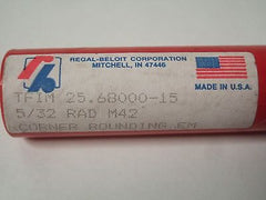 REGAL BELOIT Corner Rounding M42 End Mill 5/32 Radius x 3/4 Dia 1/2 Shank USA