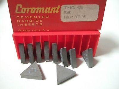 SANDVIK Coromant TNG 432 S6 P40 Lathe Carbide Inserts 10 Pcs New