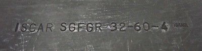 ISCAR SGFGR 32-60-4 Indexable Turning Grooving Cut Off Self Grip Tool Holder New