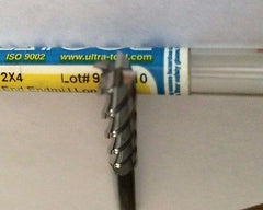 Ultra Tool 384 1/4 x 1-1/2 x 4 Long End Mill 4 Flute Square End Carbide 9912110