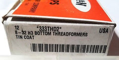 Reiff Nestor R&N THDFORMER HSS Standard Bottom Taps 12 Pcs 8-32 NC BH-3 333THD2