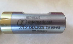 Minicut Woodruff Key Seat Cutter HSS .970