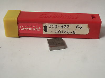 SANDVIK Coromant SNG 423 S6 40156-2 Lathe Mill Carbide Inserts 10 Pcs New