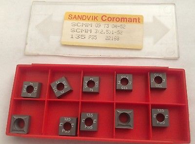 SANDVIK Coromant CNMG 432-15 12 04 08-15 015 P-K15 Lathe Carbide Inserts 10 Pcs