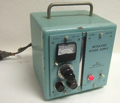 DEES Electronics DYNAGAGE 3025-DG & 4005-PS Regulated Power Supply Senso Metrics