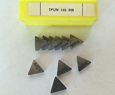10 Pcs TPUN 160 308 R121 Carbide Inserts Turning Mill Lathe Tools New