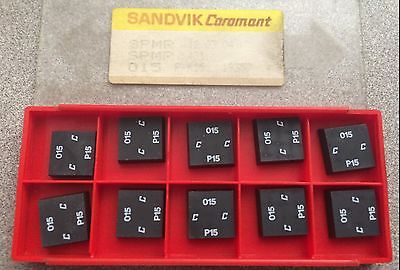 SANDVIK Coromant SPMR 421 12 03 04 015 P-K15 Lathe Mill Carbide Inserts 10 Pcs