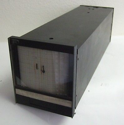 FISCHER PORTER 1340 Pen Chart Recorder CCCD81BBH11 Speed 7/8 IN Per Hour