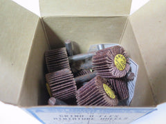 10 Pcs MERIT Abrasives Grind O Flex Mini Wheel 30162 MM 1 x 3/4