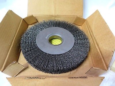 Brush Research Manufacturing BDA 10" Wire Wheel 2" Arbor 3600 R.P.M. New