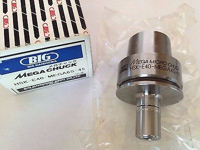 Big Mega DAISHOWA SEIKI Micro Chuck HSK-E40-MEGA6S-45 Collet Tool Holder New