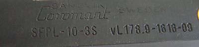 SANDVIK Coromant SFPL 10 3S vL 178.9 1616 Carbide Inserts Lathe Tool Holder New