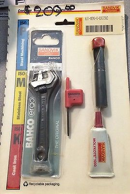 SANDVIK Coromant Kit Mini U EXT 562 7EW5111X37 Indexable Carbide CoroKey Drill