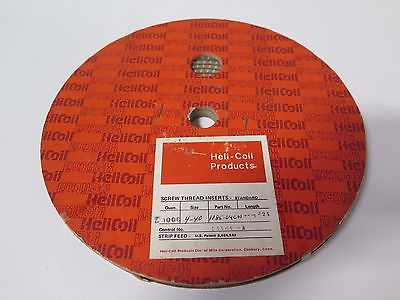 Heli Coil Screw Thread Inserts 4-40 PN 1185-04CN Qty 1000 Brand New