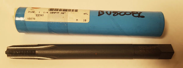 Bendix Besly Tap 1/4 18NPT Plug 33TRT 4 Flutes X6 Brand New Made In USA