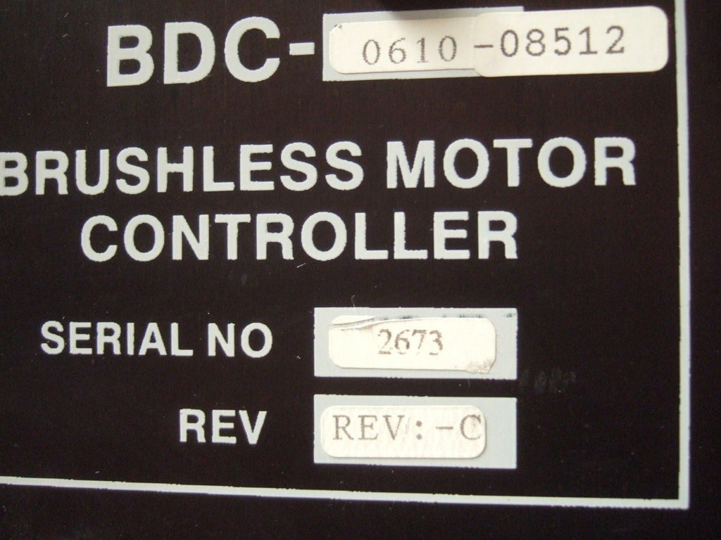 MFM Technology BDC 0610-08512 Brushless Motor Controller