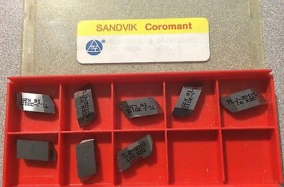 SANDVIK Coromant TLJ 3010 L16 K20 H13A Lathe Grooving Carbide Inserts 8 Pcs New