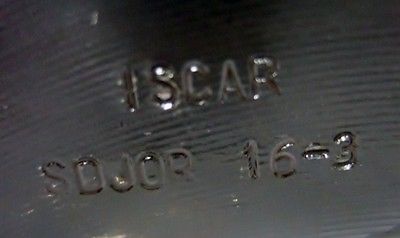 ISCAR SDJOR 16 - 3 Self Grip Holder Blade Carbide Inserts New