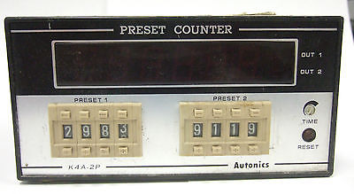 Autonics K4A-2P Preset Counter K4A-2P