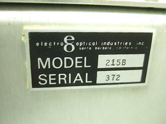 ELECTRO OPTICAL 215B Temperature Controller Panel 372 Control