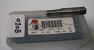 2 Bendix Besly Tap 1/8 - 27 NPTF 5 Flutes 14004 G INT F7875 K 69 Brand New USA