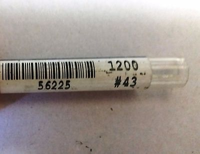 Lot of 2 GARR Tool #43 .0890 2 FLT 1200 Drill Carbide EDP # 56225 New